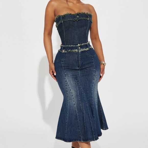 WOMEN’S DENIM MIND SKIRT SET SIZE S - Picture 11 of 12